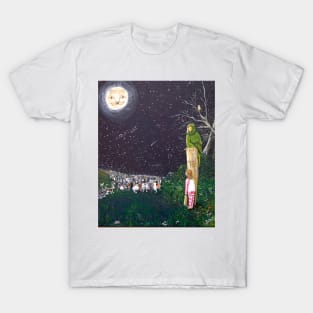 LAURA MEETS THE CATS AND THE FULL MOON T-Shirt